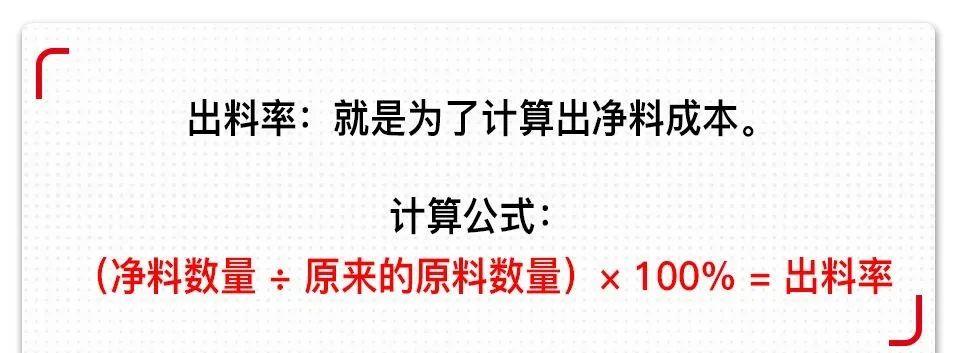 收藏!菜品成本、售价、毛利率的计算方法,做餐饮的都要懂